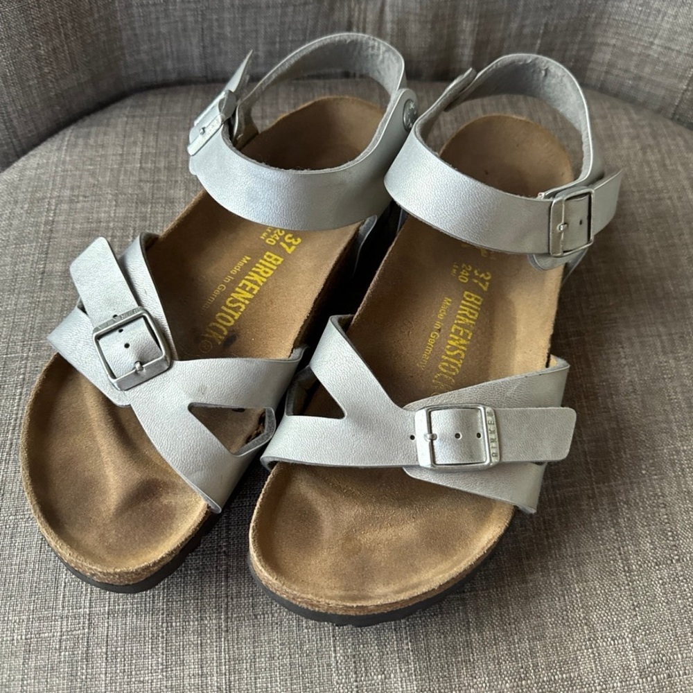 Birkenstock Gray Women's Sandals